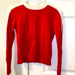 Red and white sweater - Zara